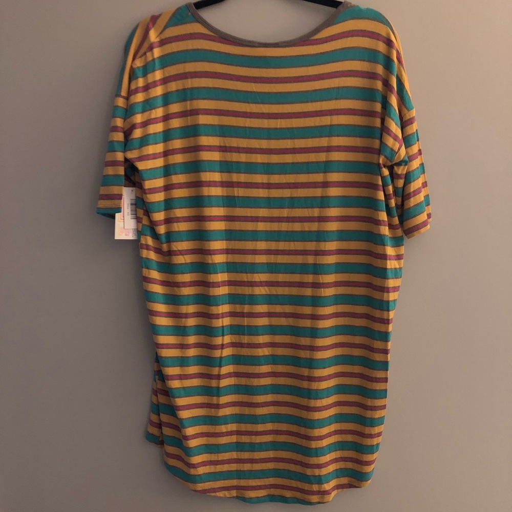 LULAROE Striped Irma XS Tunic NWT - Picture 4 of 5
